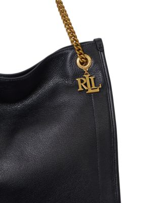 Bradley Large Pebbled Leather Tote Bag