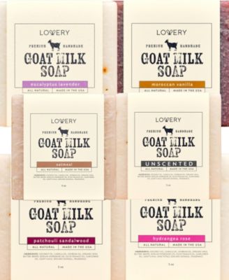 6-Pc. Goat Milk Soap Bars Set