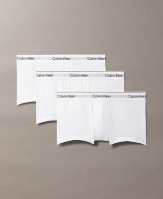 Calvin Klein - Men's 3-Pk. Icon Stretch Low Rise Trunks
