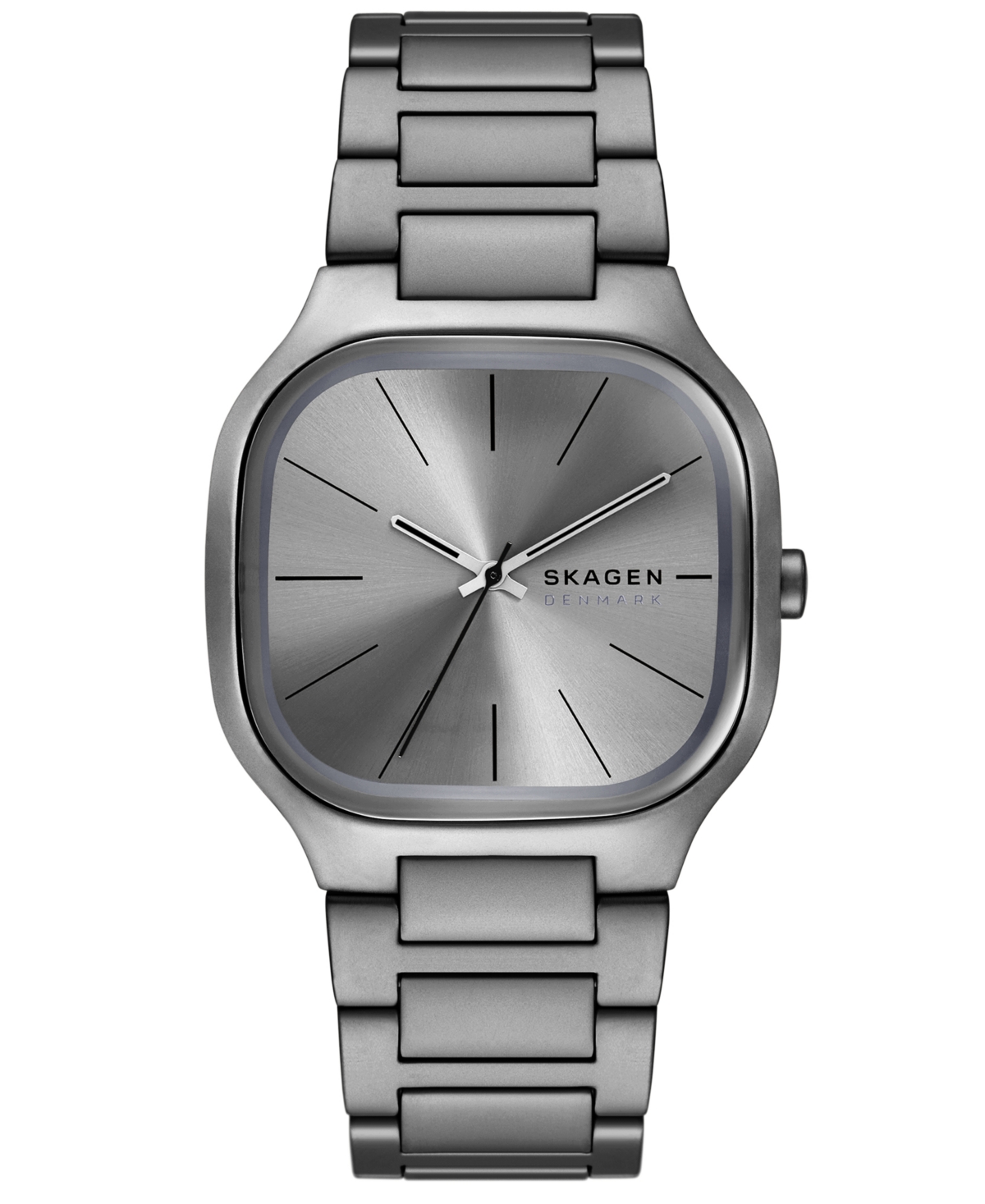 Men's Mellem Quartz Three-Hand Gray Stainless Steel Watch, 40mm - Gray
