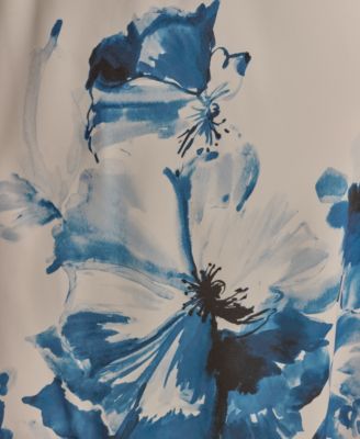 Plus Size V-Neck High-Low Dress