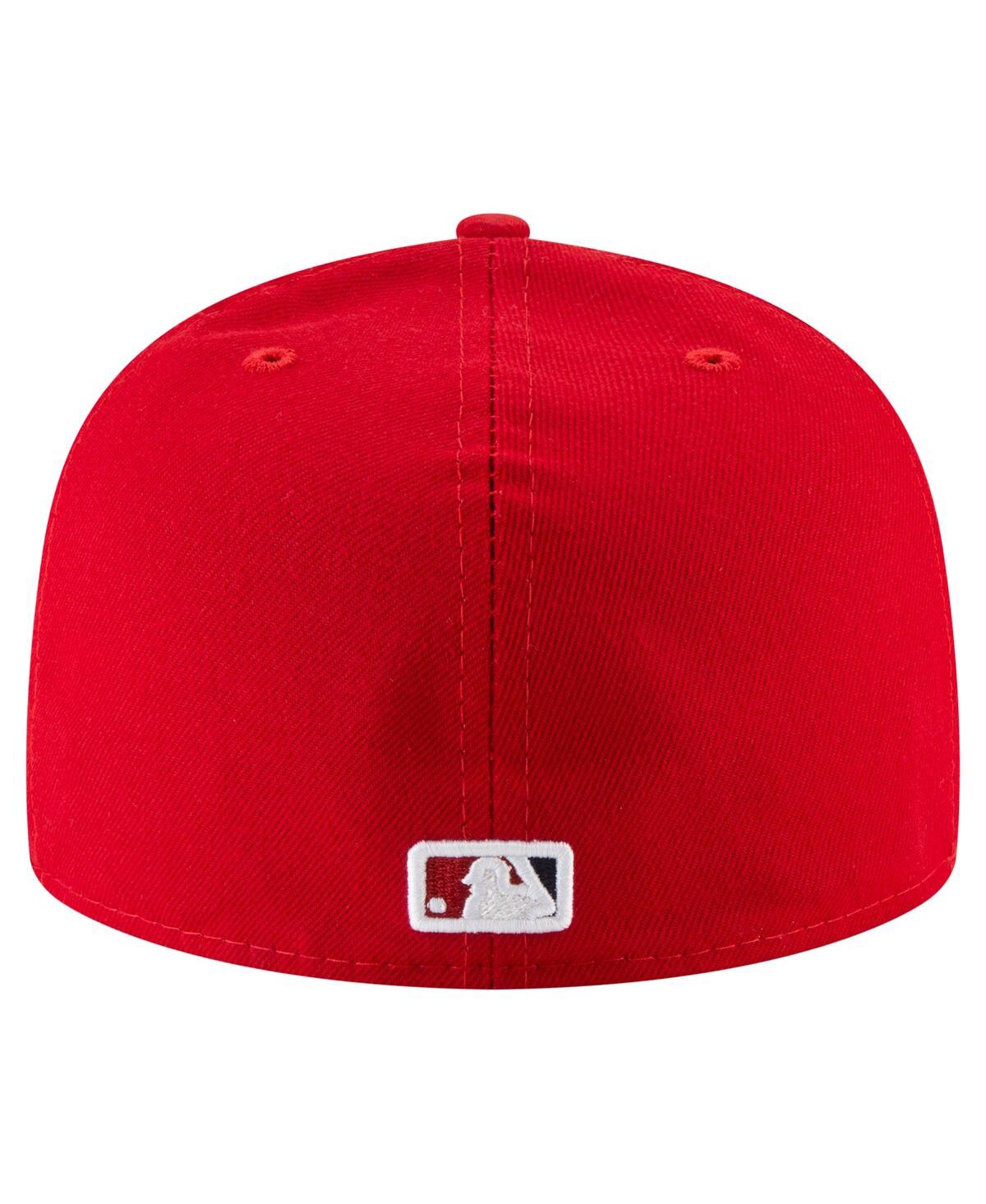 New Era Washington Nationals 2019 World Series Champ Ac 59fifty Fitted Cap In Red