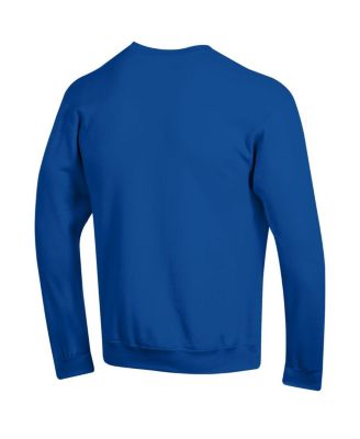 Men's Royal Florida Gators Arch Over Logo Pullover Sweatshirt