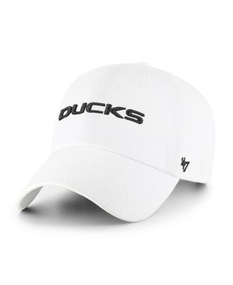 '47 Brand - Men's  White Oregon Ducks Clean Up Adjustable Hat
