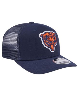 Men's Navy Chicago Bears Main Trucker 9SEVENTY Stretch-Snap Hat