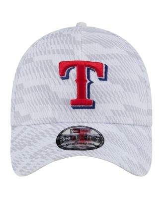 Men's White Texas Rangers Graded 39THIRTY Stretch Fit Hat