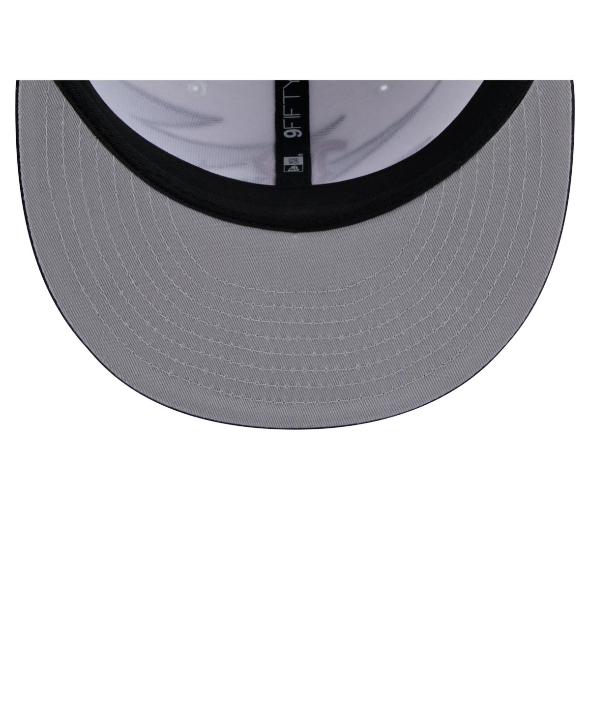 NEW ERA MEN'S NAVY/WHITE BOSTON RED SOX JAGGED 9FIFTY SNAPBACK HAT 