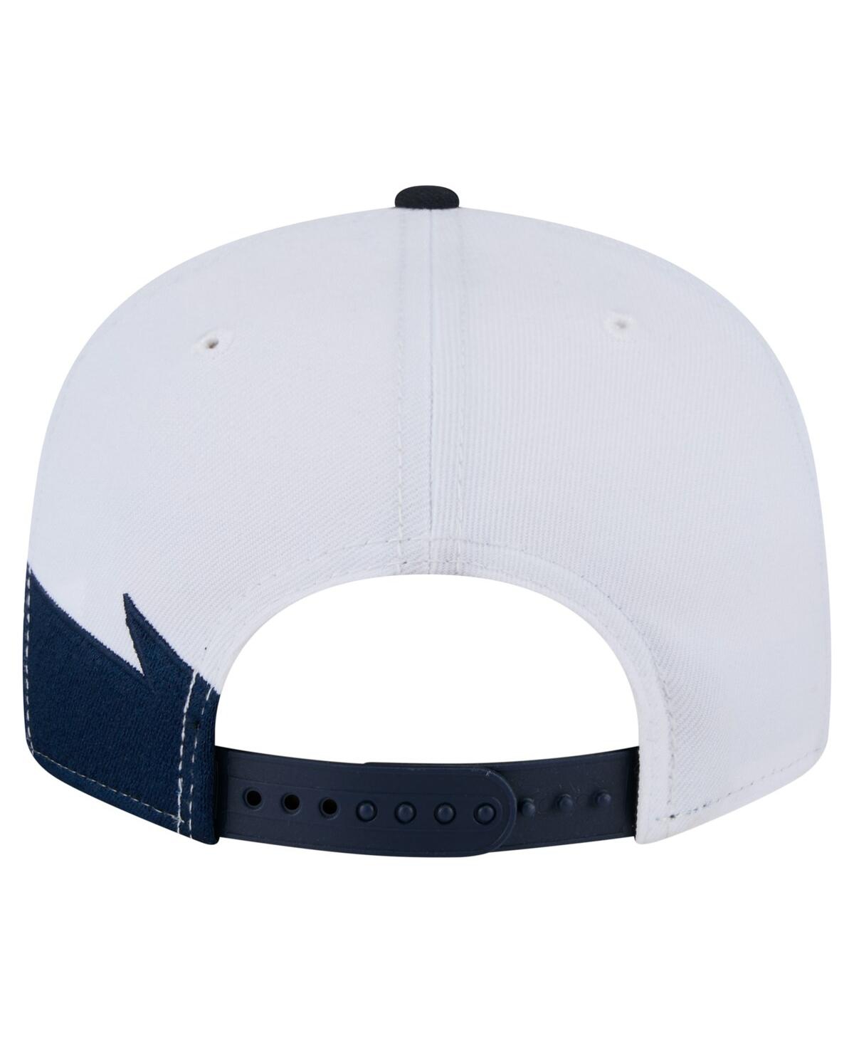 NEW ERA MEN'S NAVY/WHITE MINNESOTA TWINS JAGGED 9FIFTY SNAPBACK HAT 