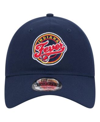 Men's and Women's Navy Indiana Fever Core Logo 9TWENTY Adjustable Hat