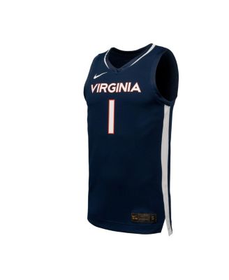 Men's Navy Virginia Cavaliers Replica Basketball Jersey