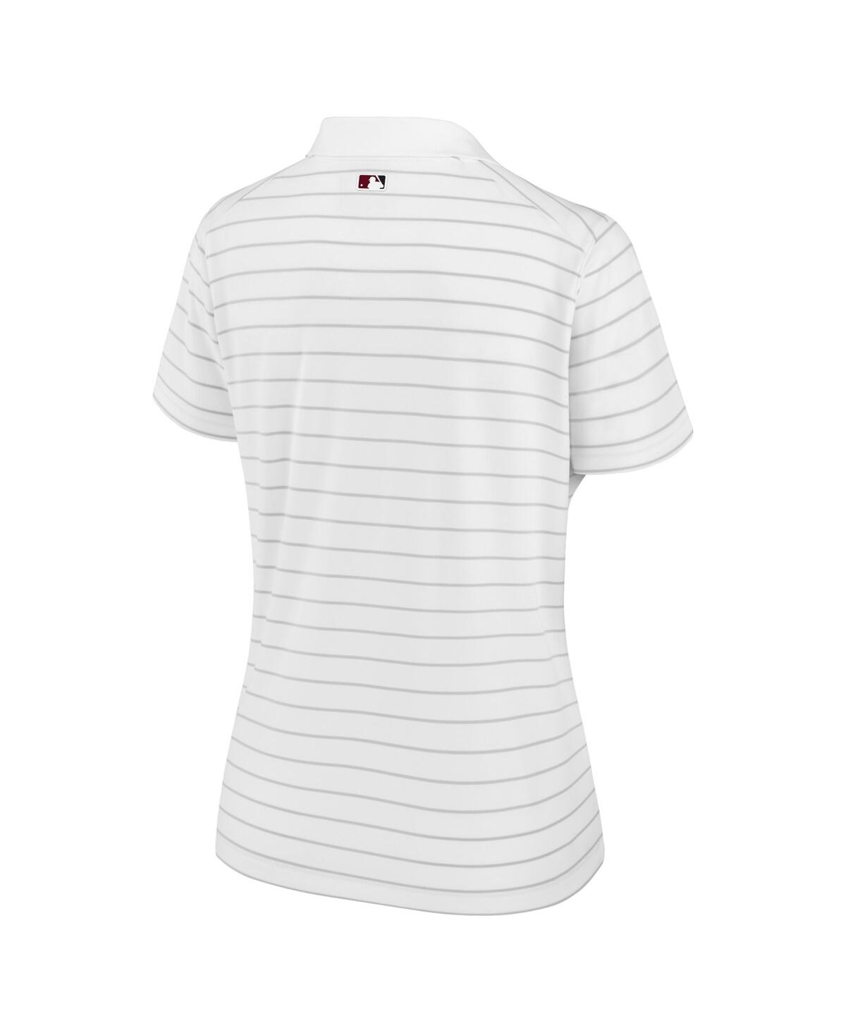 Nike Women's White Arizona Diamondbacks Authentic Collection Victory Performance Polo Shirt In White