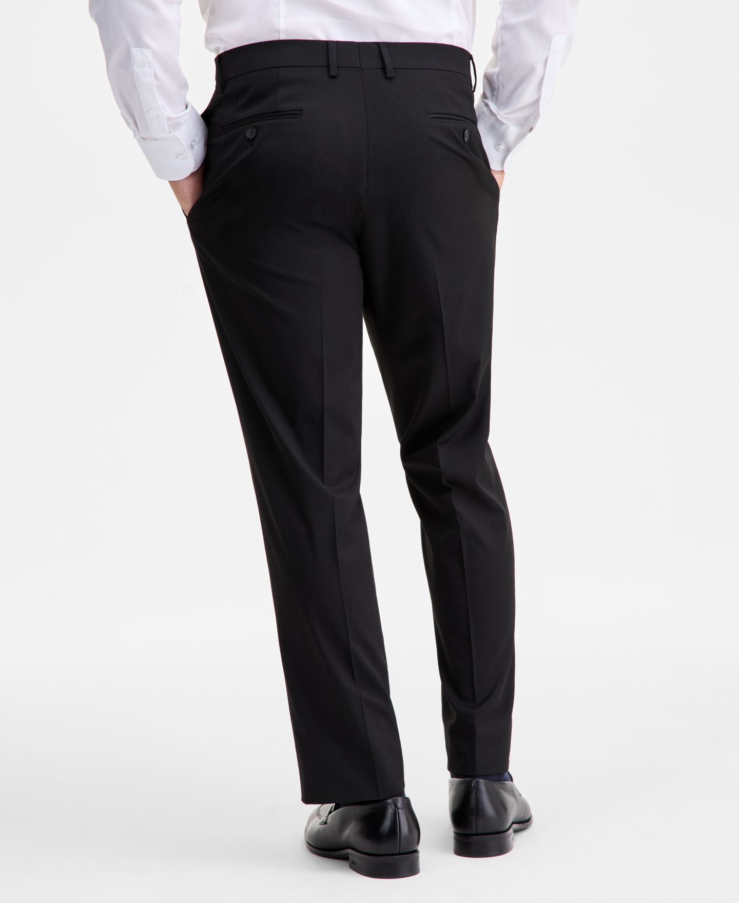 Мужские комплекты IZOD Classic Fit 2-Piece Suit, цвет: Чёрный — фото 7