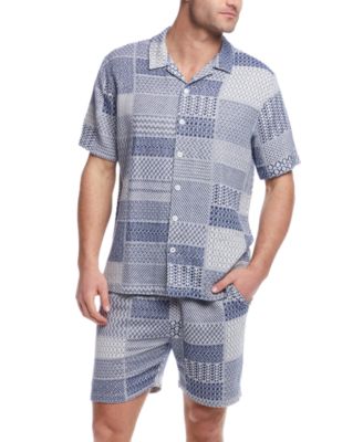 Weatherproof Vintage - Men's Jacquard Knit Patch Shirt