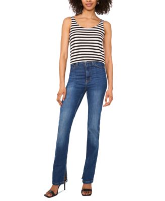 Women's Striped Sleeveless Tank Top