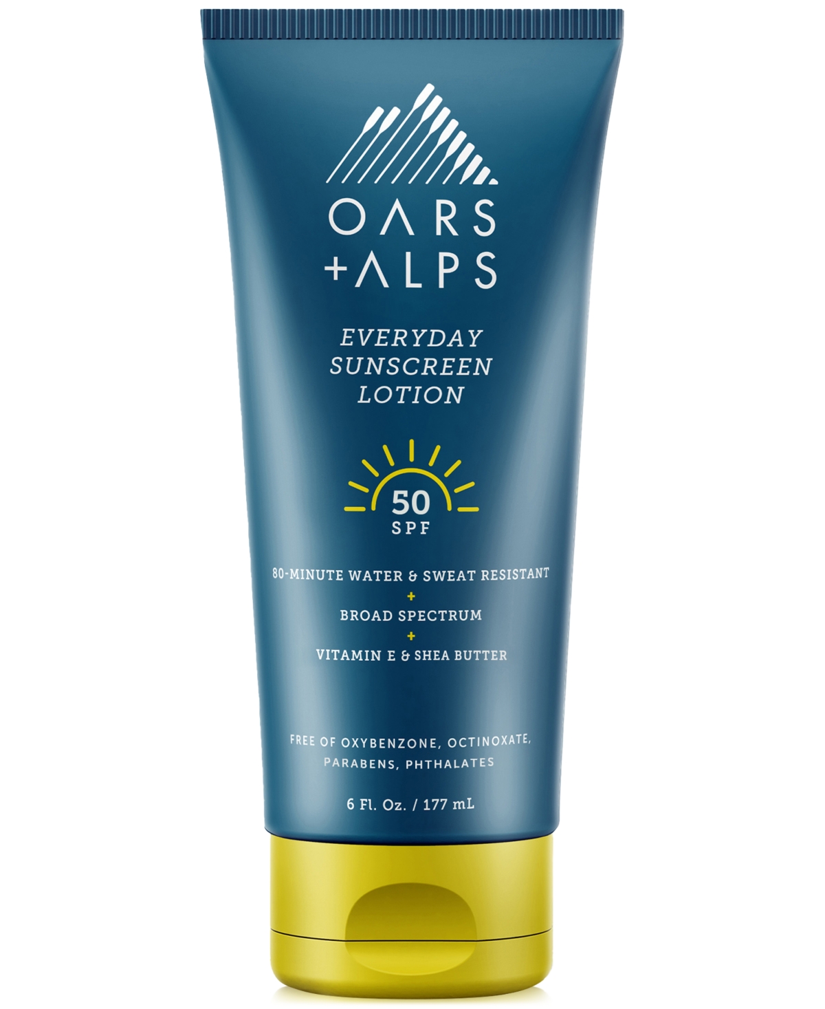 Shop Oars + Alps Spf 50 Classic Everyday Sunscreen Lotion, 6 Oz.