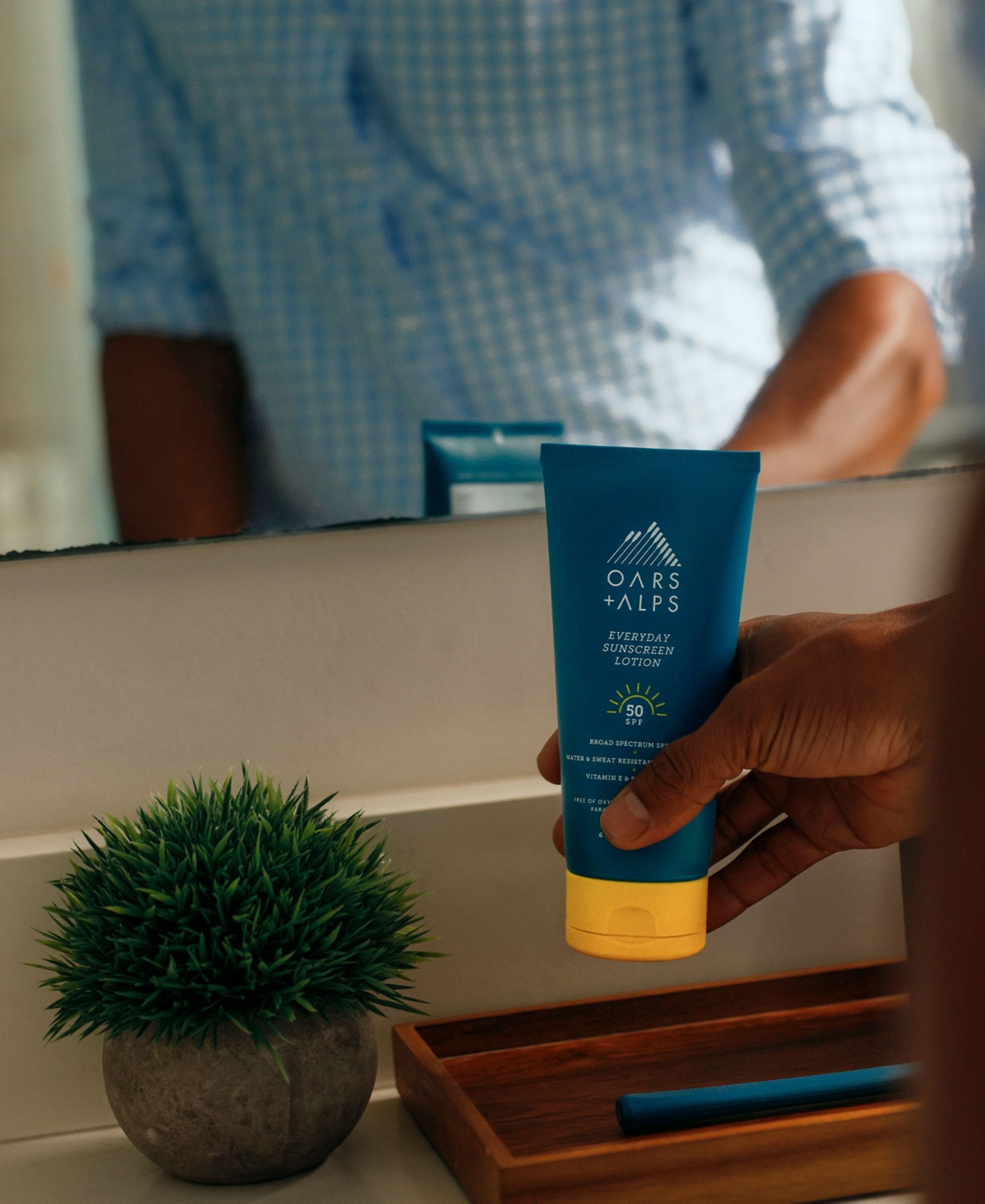 Shop Oars + Alps Spf 50 Classic Everyday Sunscreen Lotion, 6 Oz.