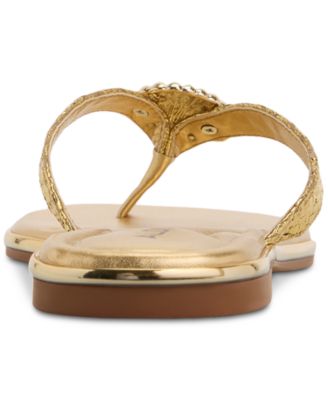 Women's Conchiglia Seashell Flat Thong Sandals