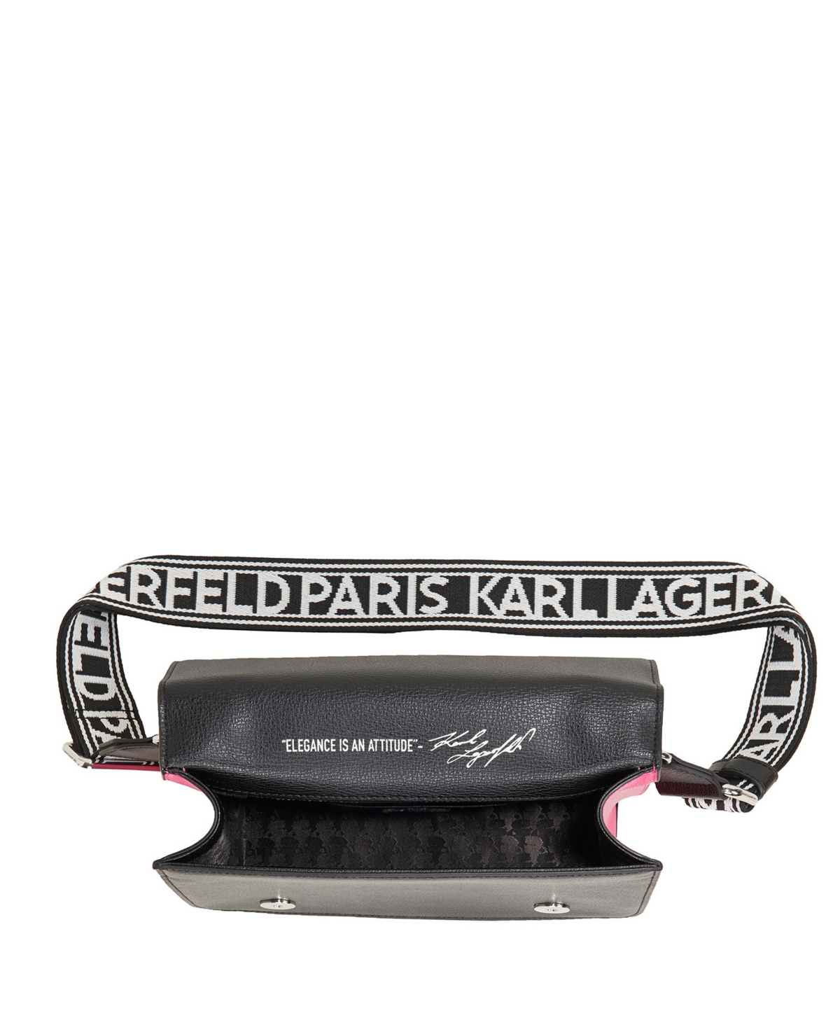 Karl Lagerfeld Simone Flap Crossbody In Multi