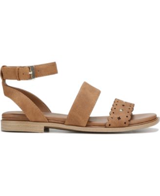 Women's Gana Square Toe Strappy Flat Sandals