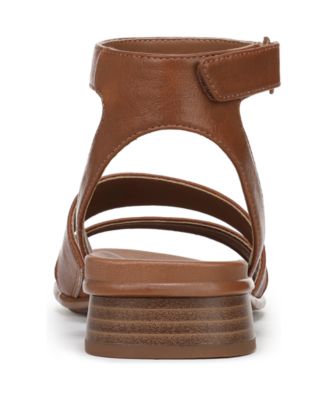 Women's Effie Square Toe Block Heel Flat Sandals