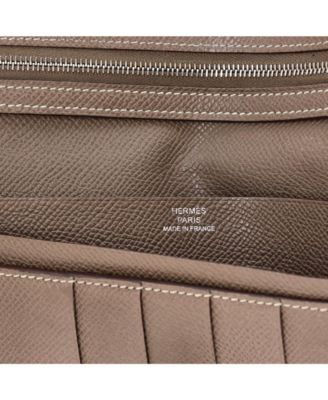Pre-Owned Hermes Long Bearn Wallet Epsom