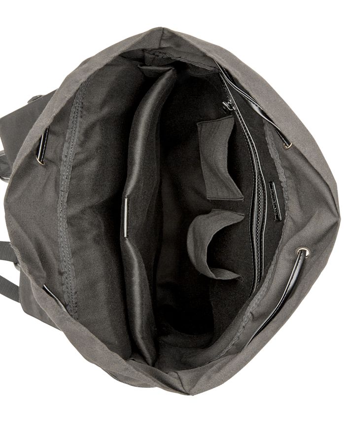 Calvin Klein Coated Canvas Backpack - Macy's