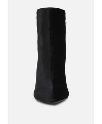 SLADE Womens Metallic Highlight High Heeled Ankle Boots