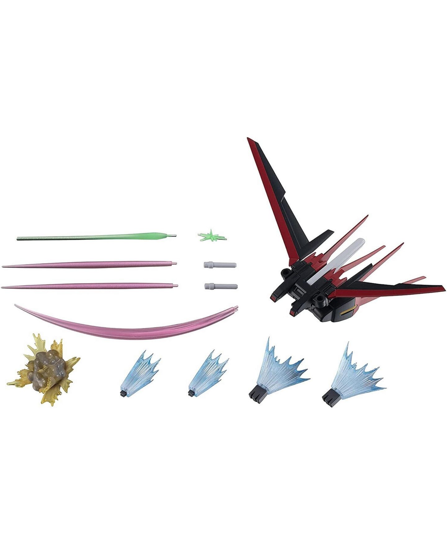 Фигурки Bandai Tamashii Nations - Mobile Suit Gundam Seed - The Robot Spirits - AQM/E-X01 Aile Striker and Effect Parts Set Ver. A.N.I.M.E. — фото 1