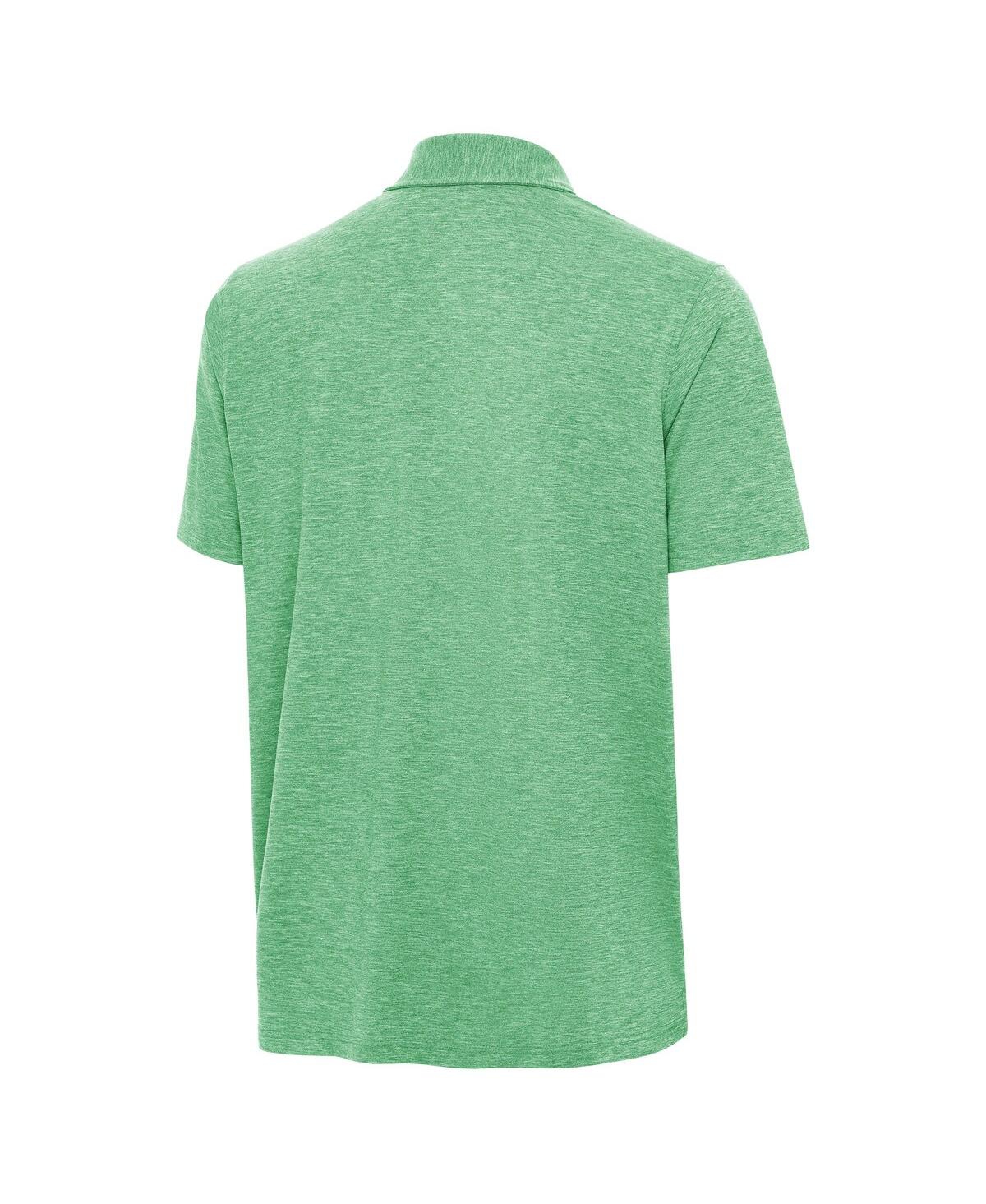 Antigua Men's Heather Kelly Green Philadelphia Eagles Par 3 Polo Shirt
