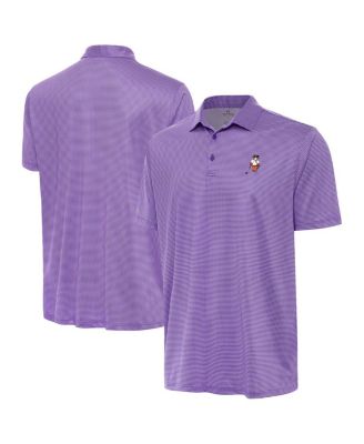 Antigua - Men's Purple Clemson Tigers Golfer Rings Tribute Polo Shirt