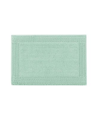 Splendor Reversible Tufted Cotton Bath Rug, 17" x 24"