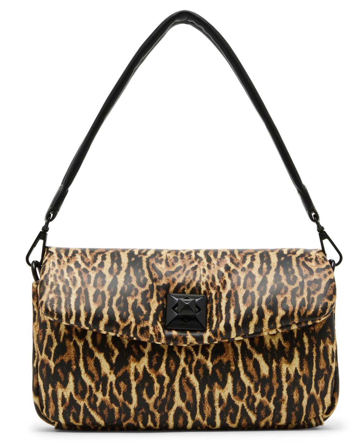 BETSEY JOHNSON PUFFED FLAP SHOULDER BAG 
