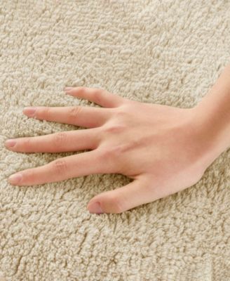 Splendor Reversible Tufted Cotton Bath Rug, 20" x 30"