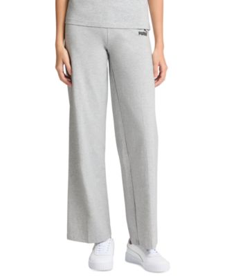 Puma - Women's Essential Logo Mid-Rise Full-Length Pants