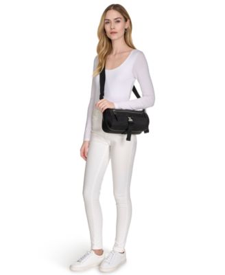 Elora Nylon Top Zipper Crossbody