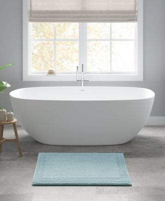 Splendor Reversible Tufted Cotton Bath Rug, 24" x 36"