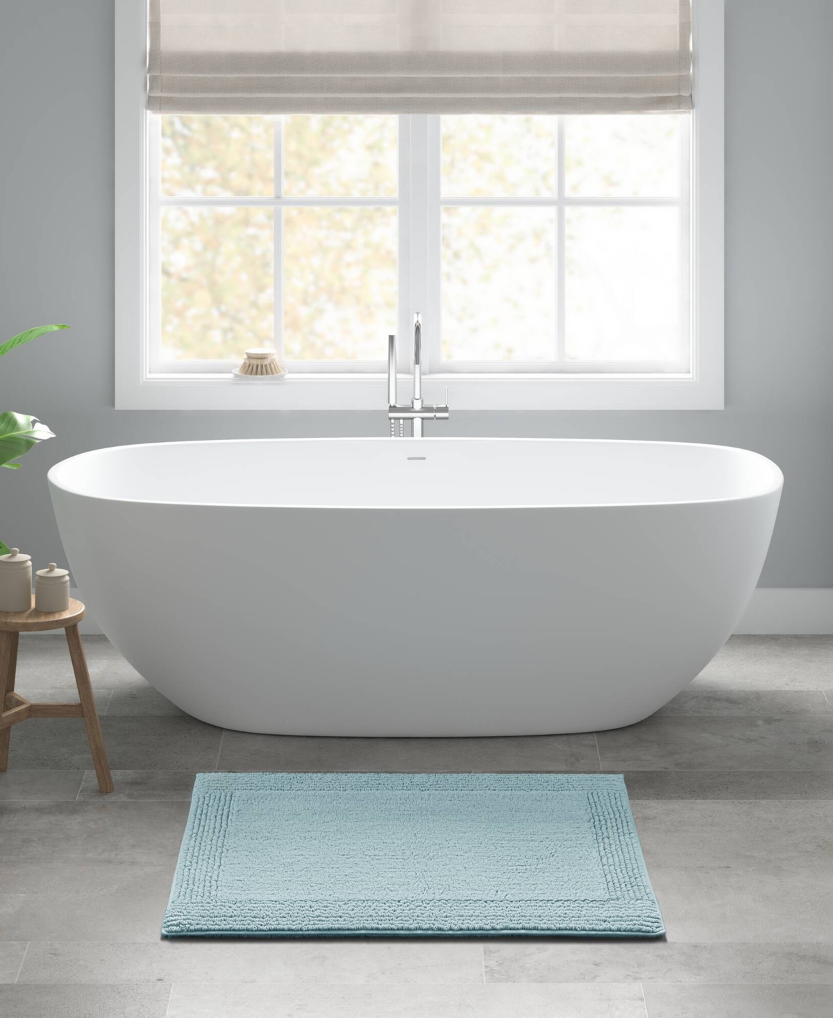 Madison Park Signature Splendor Reversible Tufted Cotton Bath Rug, 24" X 36"
