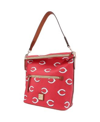 Cincinnati Reds Sporty Monogram Large Shoulder Bag