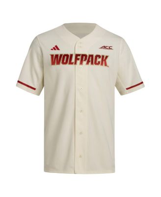 Men's Cream NC State Wolfpack Replica Baseball Jersey
