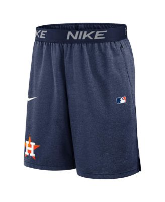 Men's Navy Houston Astros Authentic Collection Performance Knit Shorts