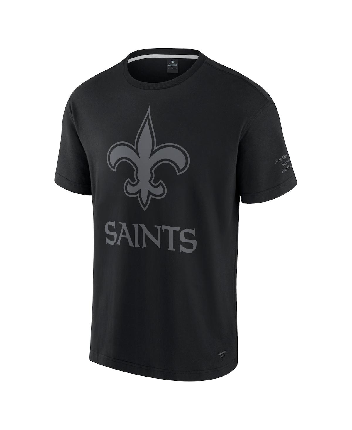 Fanatics Men's Black New Orleans Saints Elements Iconic T-shirt In Black