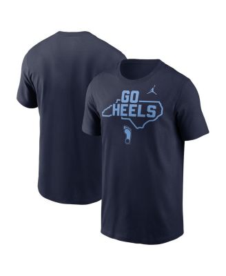Jordan - Men's Navy North Carolina Tar Heels Campus Local T-shirt