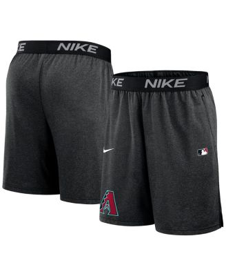 Nike - Men's Black Arizona Diamondbacks Authentic Collection Performance Knit Shorts