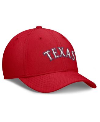 Men's Red Texas Rangers Rise Performance Flex Hat