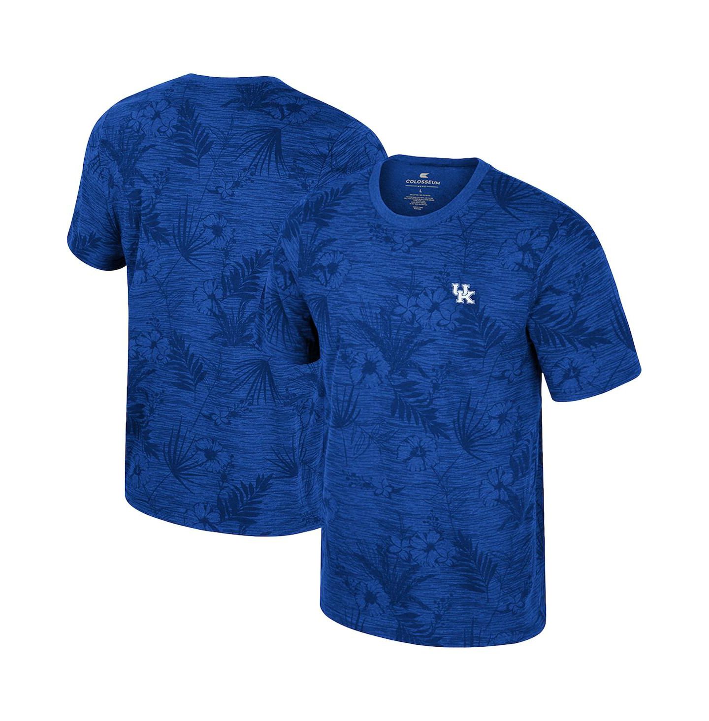 Мужская футболка Colosseum Royal Kentucky Wildcats Floral Printed — фото 1