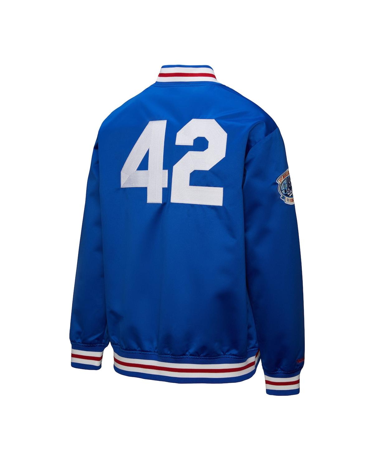 Mitchell & Ness Jackie Robinson Royal Brooklyn Dodgers Legends Collection Vintage Satin Full-snap Ja