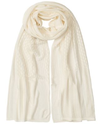 Pointelle Patchwork Wrap