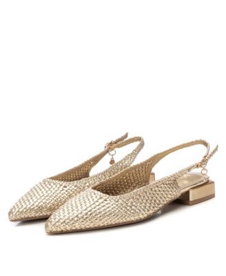 Women's Braided Slingback Flats By XTI