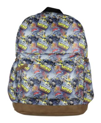 Backpack Maximum Destruction Max-D Truck All-Over Print School Book Bag