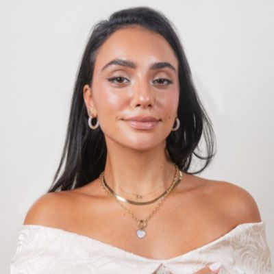 Mother of Pearl Hoop Earrings 14K Gold